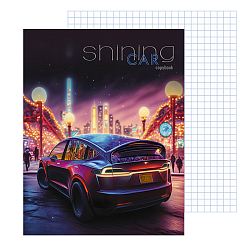 Тетрадь на кольцах 120л  "Авто"