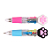 Ручка авт.  4-х цветная "Mini"  "Лапка"
