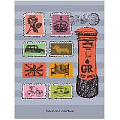 Записная книжка А6 7БЦ, 80л., клетка "Марки"