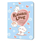 Блокнот 100*150мм 24л. кл. Kawaii Love (голубой)