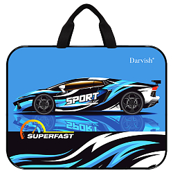 Папка детская с ручками ткань "Superfast"