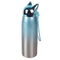 Бутылка (термос) для воды 300мл "Кошка" цвет ассорти