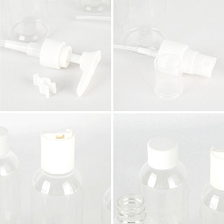 Бутылочки дорожные 55мл в наборе 4 шт