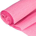 Бумага гофрированная поделочная 50*200см розовая "Darvish"