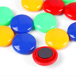 Магниты для доски d=2см цветные 12шт/уп