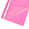 Папка-скоросшиватель А4 розовая 120/180мкм