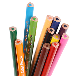 Карандаши 12цв трёхгранный корпус "Подводный мир"