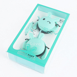 Наушники "Зайки" накладные проводные с микрофоном (4 вида)