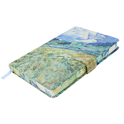 Блокнот 12,7*19 см 112л на магнитной застёжке "Горный пейзаж за госпиталем Сен-Поль"