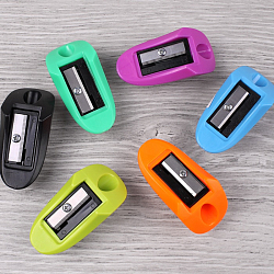 Точилка пласт. "Darvish" ассорти  в пластиковой банке