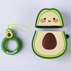 Чехол для наушников б/п "Авокадо" силиконовый