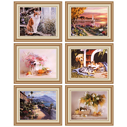 Набор для вышивания бисером размер картины 35*45см