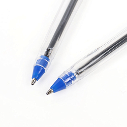 Набор ручек шар.  4шт/уп корпус прозрачный