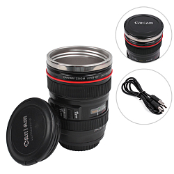 Кружка  "Объектив " 300мл (шейкер)