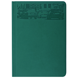 Книжка  записная 13.5*19см  "Darvish" обложка кожзам с узором и цветным срезом