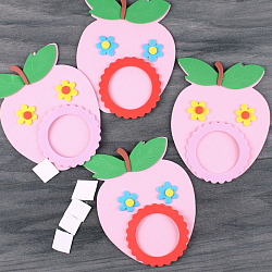 Наклейки  для декорирования "Яблоко" 4шт/уп