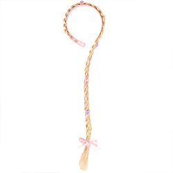 Праздничное украшение ободок "Косичка"