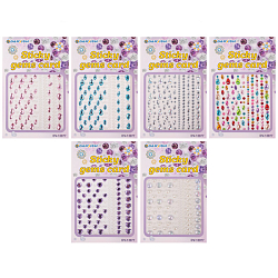 Наклейки-стразы ассорти