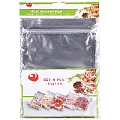 Пакеты ZIP-lock 18*26см в наборе 4 шт