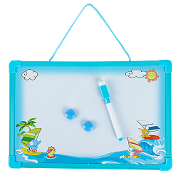 Доска магнитно-маркерная 25*35см "Darvish"+маркер+2магнита