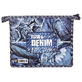 Папка  для тетрадей  А5 на молнии Raw&Denim