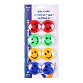 Магниты для доски "Смайлики" d=4см "Darvish"  8шт/уп