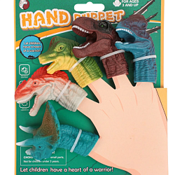 Игровой набор "Hand puppets dinosaur" (УЦЕНКА)