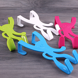 Крючок декоративный навесной на дверь "Обезьянка" 10*20см цвет ассорти