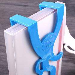 Крючок декоративный навесной на дверь "Обезьянка" 10*20см цвет ассорти