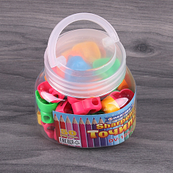 Точилка пласт. "Darvish" ассорти  в форме сердца