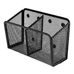 Органайзер магнитный металлический 2 отделения чёрный