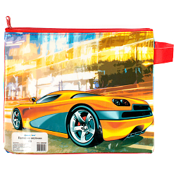 Папка  для тетрадей  А5 на молнии с рисунком "Darvish"