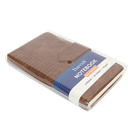 Книжка записная 11*19,3см 140л  в клетку обложка кожзам на магнитной застёжке