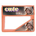 Папка для тетрадей А5 2отд на липучках Cute girl