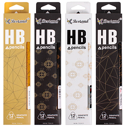 Карандаш ч/г с ластиком