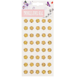 Наклейки-стразы "Цветочки"