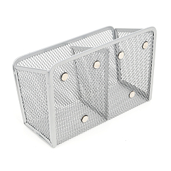 Органайзер магнитный металлический 2 отделения серый