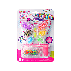 Набор резинок для плетения (станок,рогатка для плет.,крючок,резинки,крепл) в блистере с европодвесом