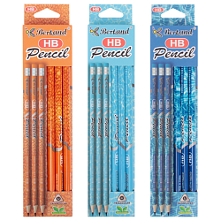 Карандаш ч/г с ластиком