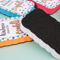 Губка-стиратель магнитная (для маркерной доски) "LEARN SOMETHING NEW"