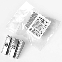 Точилка металлическая "Darvish" двойная