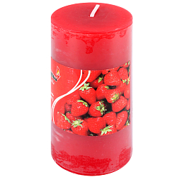 Свеча h- 9,5см,d-5см,ассорти