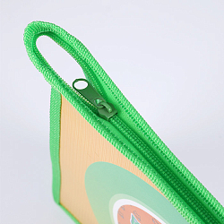 Папка  для тетрадей  А5  на молнии Веселая девчонка