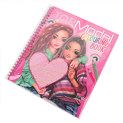 Раскраска на спирали "Модные образы"