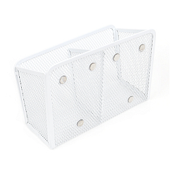 Органайзер магнитный металлический 2 отделения белый