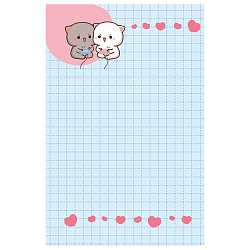 Блокнот 100*150мм 24л. кл. Kawaii Love (голубой)