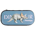 Пенал "DINOSAUR" со светонакапливающим элементом Triceratops
