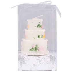 Свеча декор. парафиновая "Тортик" h5.5см