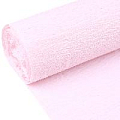 Бумага гофрированная поделочная 50*200см бело-розовая "Darvish"