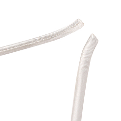 Ободок бежевый для волос с короной